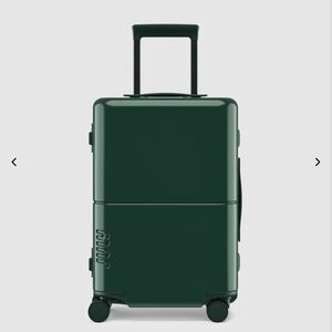 July Carry On Trunk Gloss Green